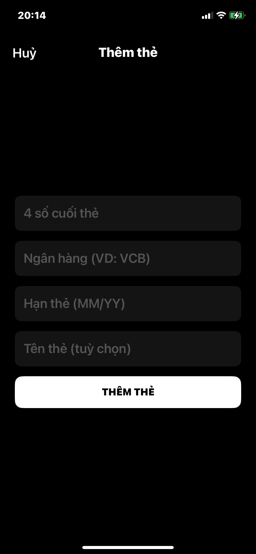 Thêm thẻ